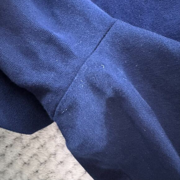 Lauren Ralph Lauren Pants Womens 10 Blue Cotton Adelle Straight Leg Mid Rise - Picture 9 of 15